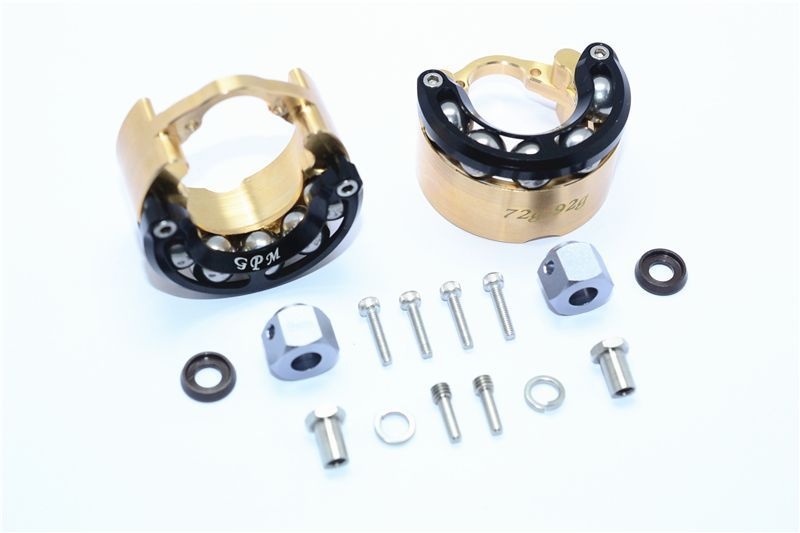 GPM Messing Radachsengewicht mit Hex +9mm (92g) Traxxas Traxxas4 & 6