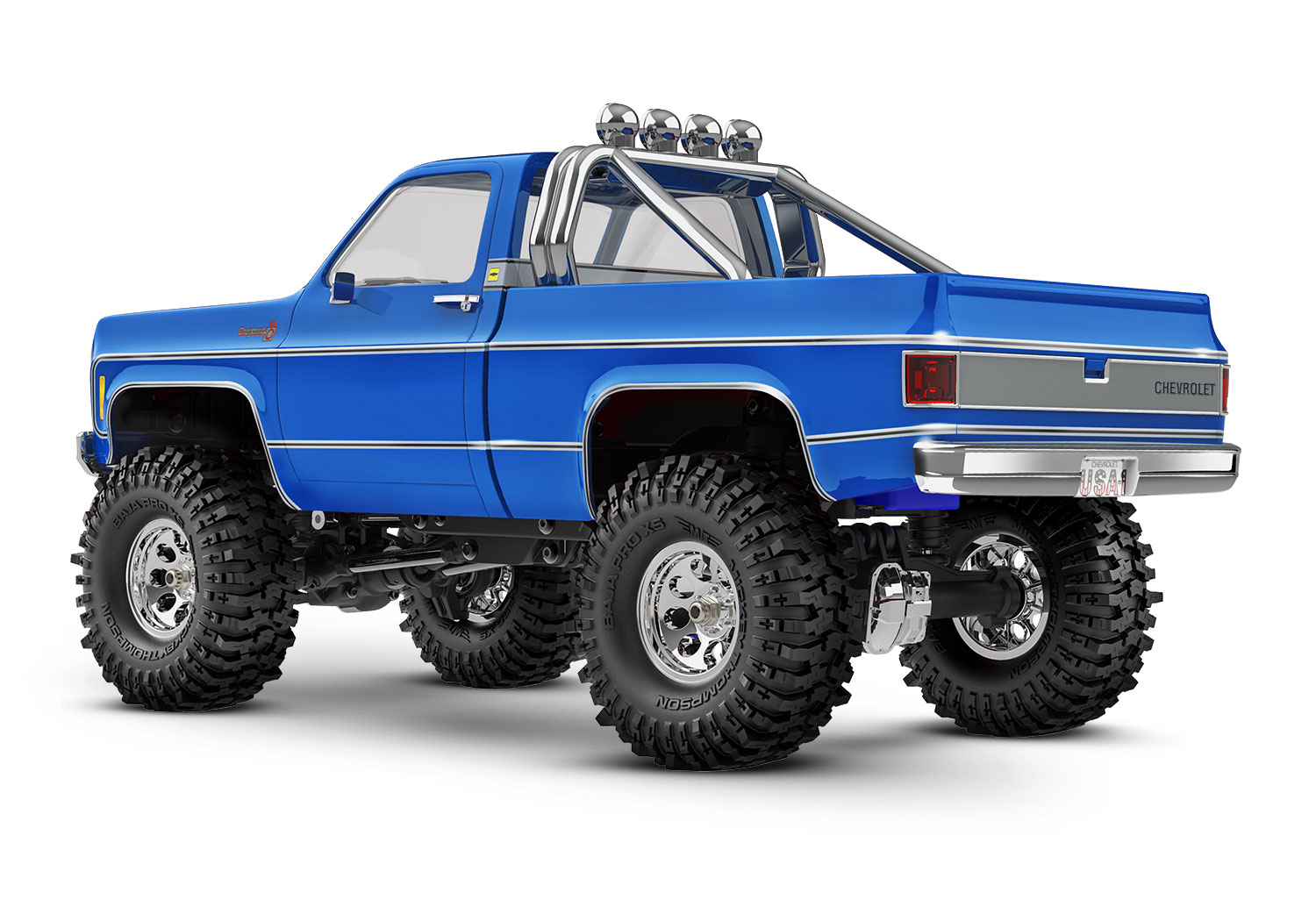 TRAXXAS TRX-4M Chevy K10 4x4 High Trail blau 1/18 Crawler RTR 97064-1 - Abbildung 2