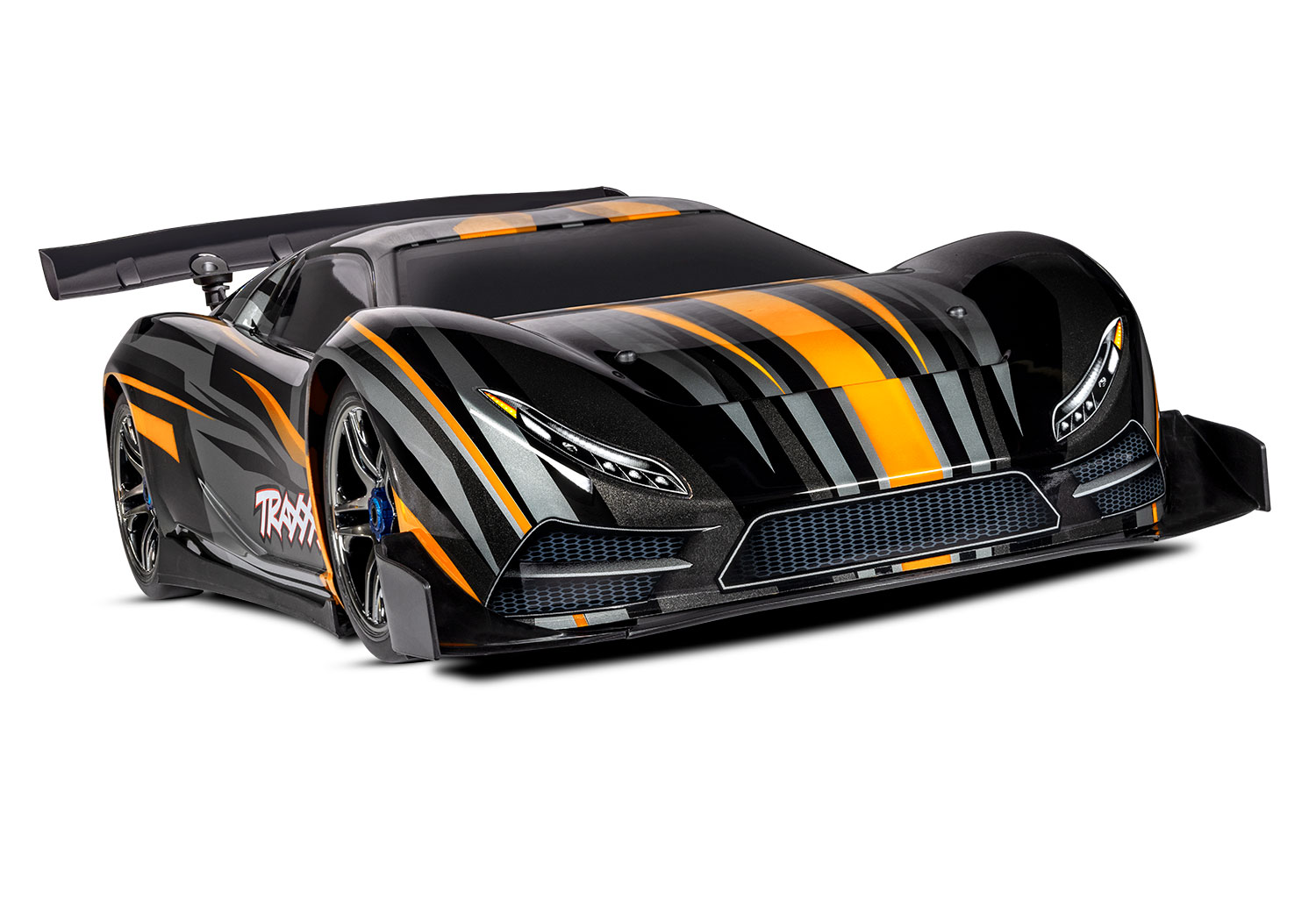 Traxxas XO-1 Supercar orange Brushless Onroad Speed Car RTR ohne Akku/Lader 64077-3 - Abbildung 1