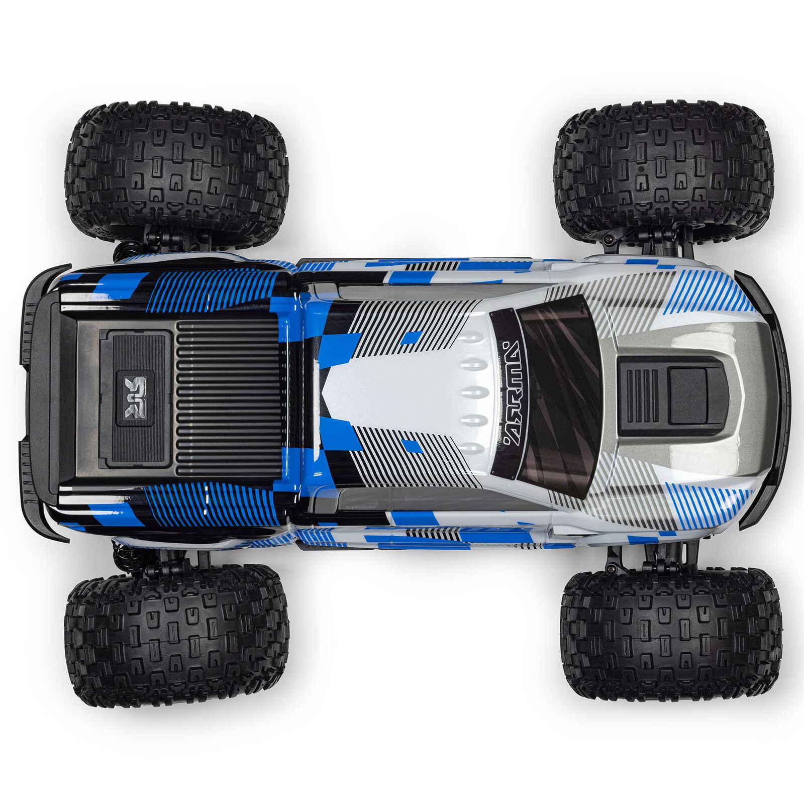 ARRMA 1/10 GRANITE MEGA 665 4X4 RTR Brushed Monster Truck Blau - Abbildung 5