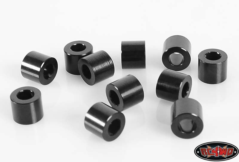 RC4WD 5mm Black Spacer with M3 Hole (10) Z-S0821