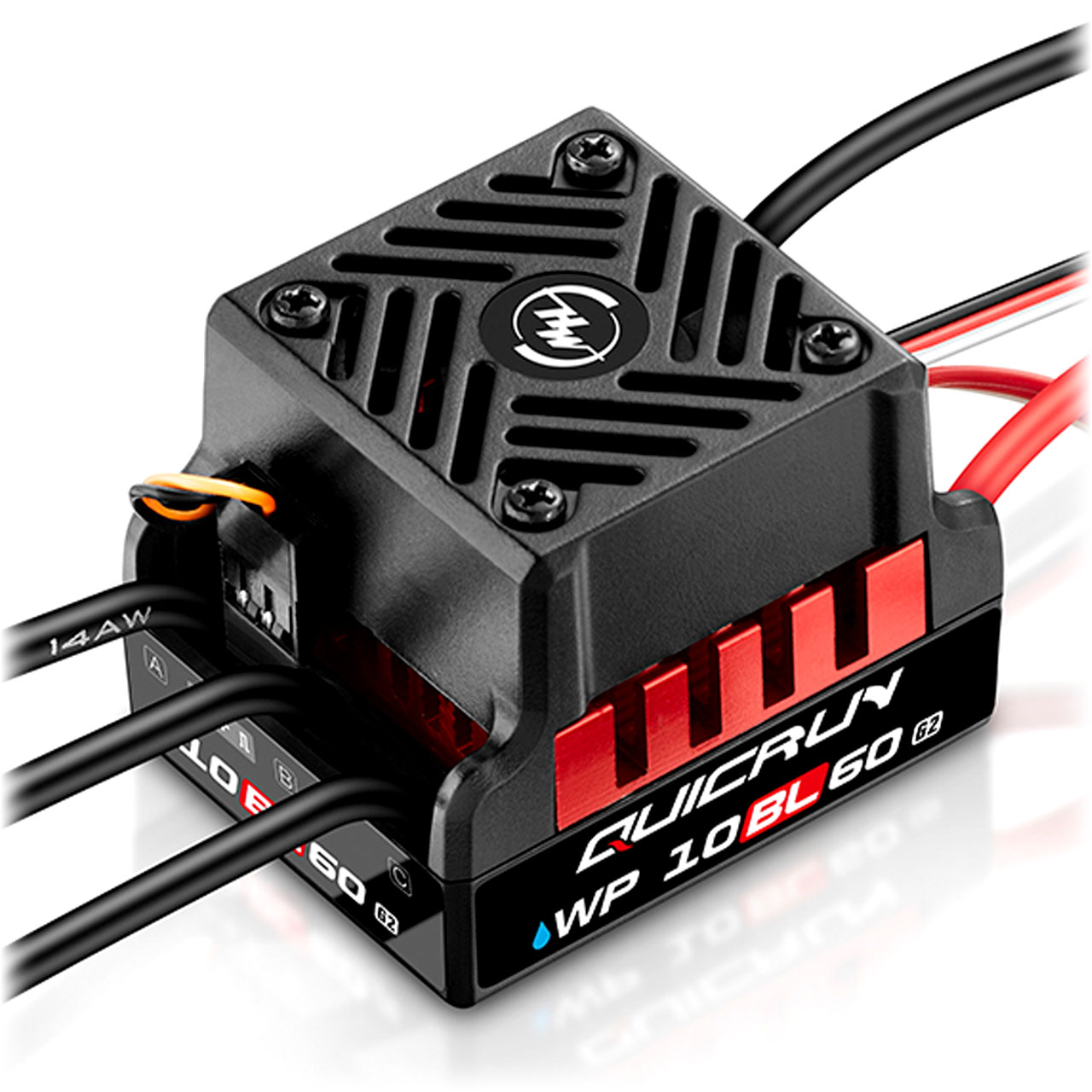 Hobbywing QuicRun WP10BL60 G2 Brushless Regler 60A 2-3s für 1:10 30107300