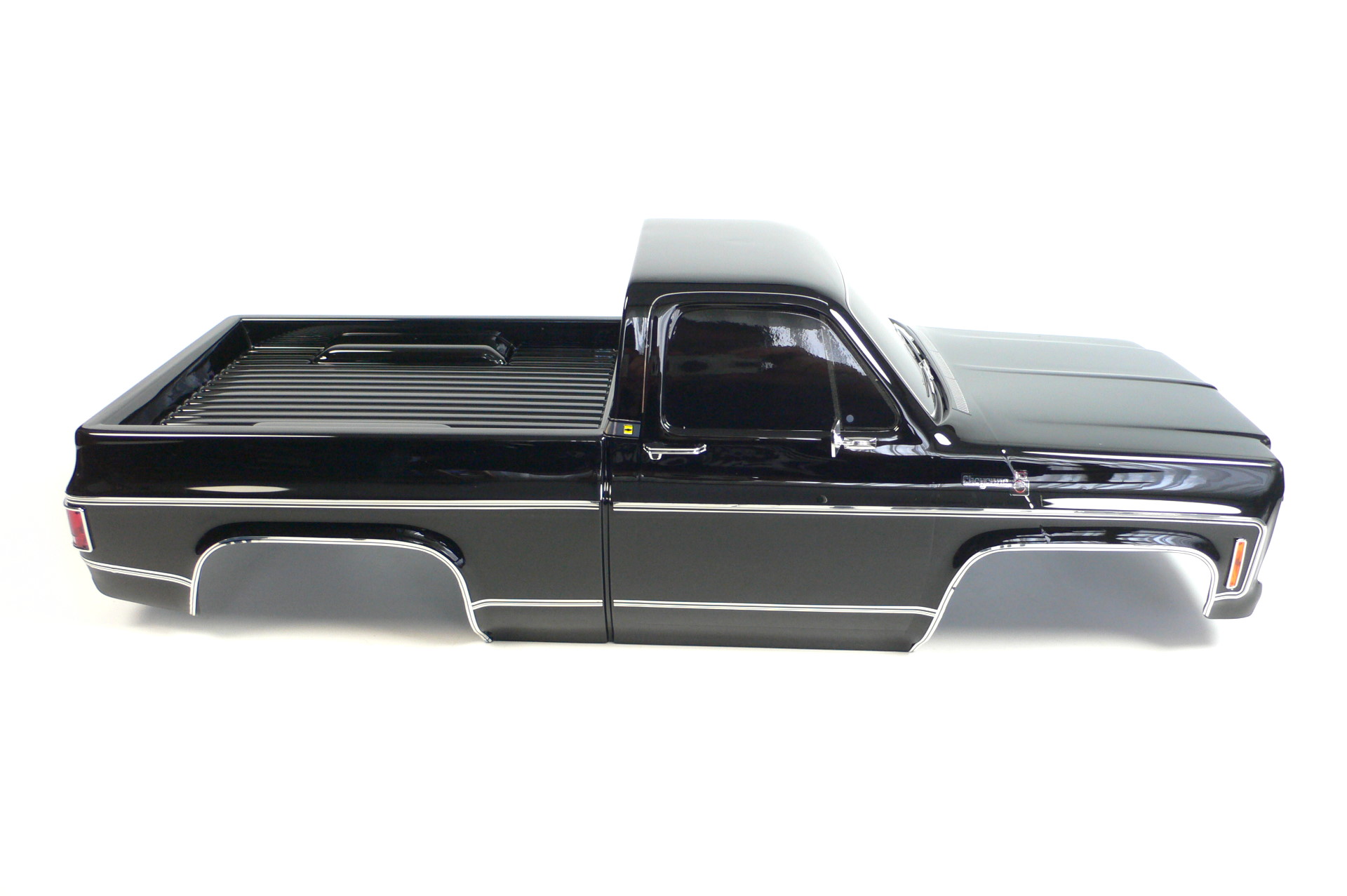 Traxxas TRX-4 Chevrolet K10 High Trail Karosserie 1:10 Schwarz Clipless Body - Abbildung 2