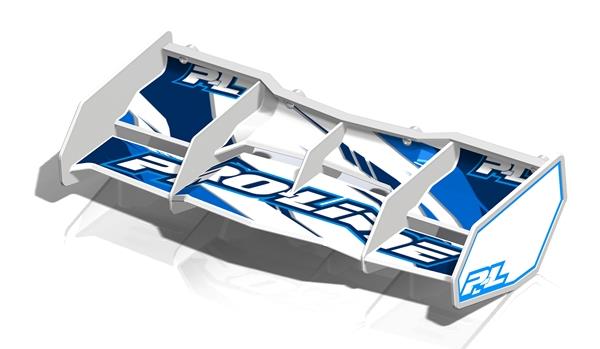 ProLine Trifecta White Wing für 1:8 Buggy or 1:8 Truck, PR6249-04