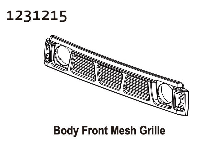 Absima Frontgrill CR4.4 PATROL 1231215