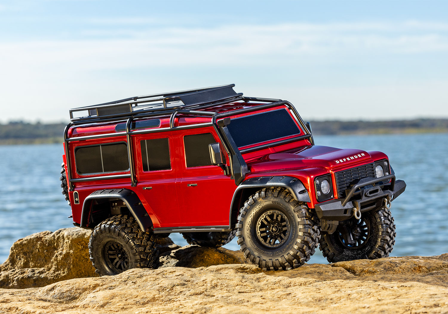 Traxxas TRX-4 Land Rover Defender Rot Clipless Crawler 82256-4 - Abbildung 8