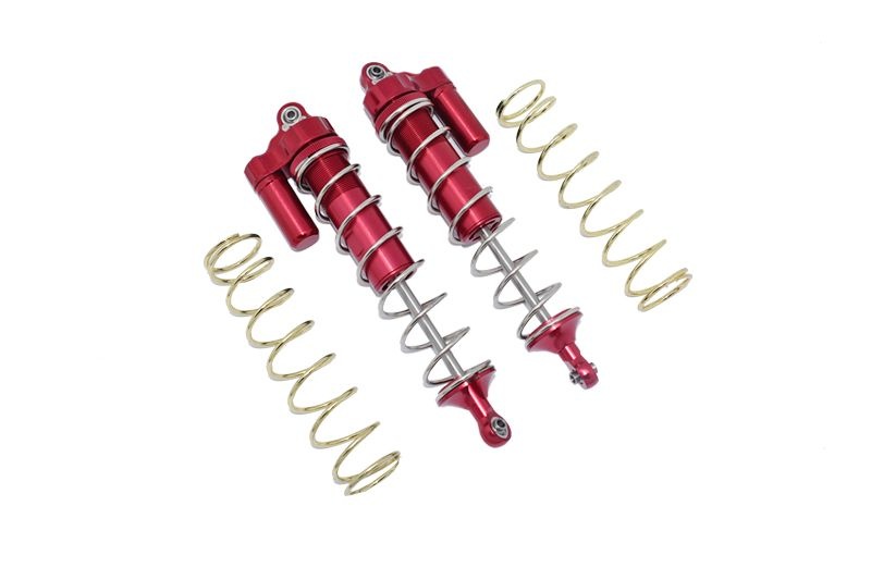 GPM Alum. L-Shape Piggy Back Spring Dämpfer 177mm vorn rot ARRMA Kraton 8s MAKX177F/LRS