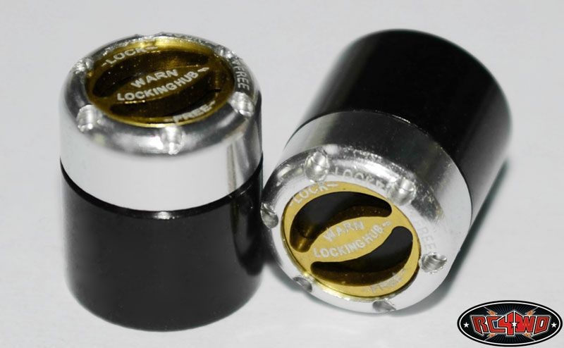RC4WD 1/10 Warn Scale Manual Locking Hubs Z-S0720