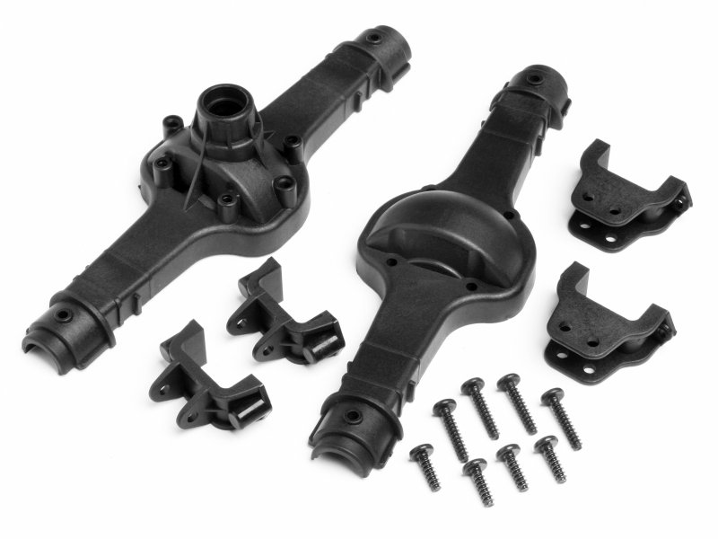 HPI Achse/Diffgehäuse Set (vorne/hinten/Wheely King) 85250