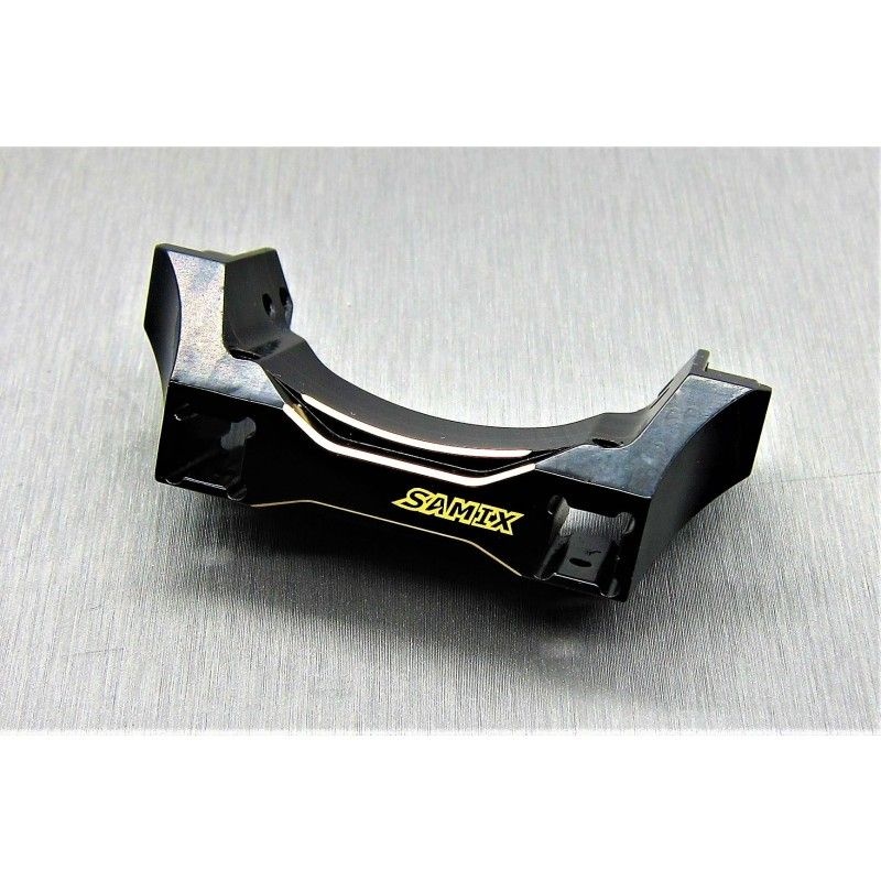 SAMIX Messing Bumper hinten BefestigungsSet schwarz für TRX TRX4 & 6 TRX4-4061 - Abbildung 1