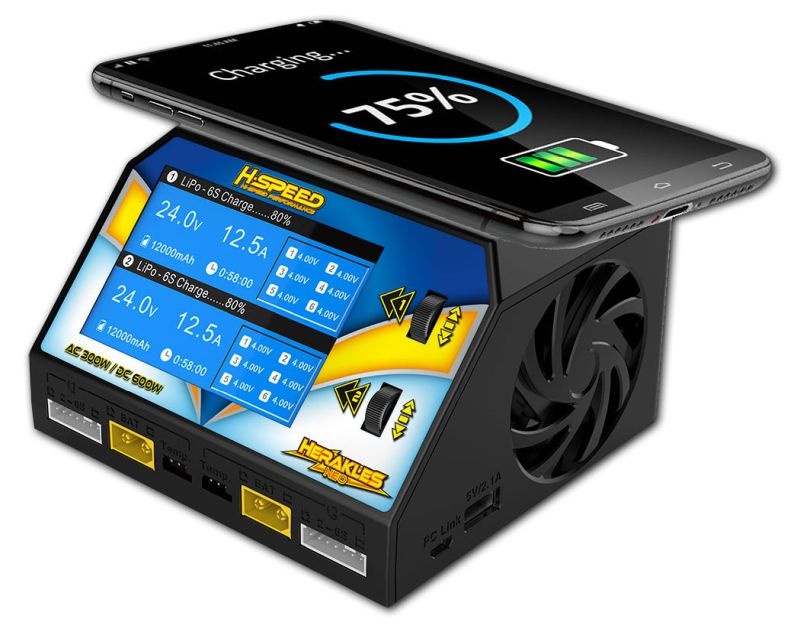 H-SPEED Herakles NEO AC/DC Dual-Ladegerät 300W HSP0016