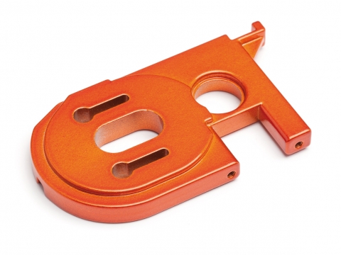 HPI Motorhalter Orange Trophy Flux 101674