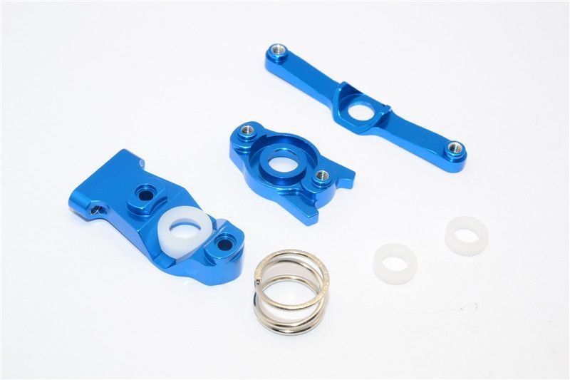 GPM Alu Lenk-Set eloxiert blau Traxxas 1/16 E-Revo