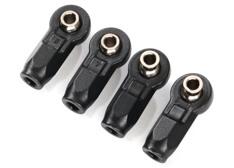 Traxxas Kugelpfannen + Stahlkugeln (4) 8958