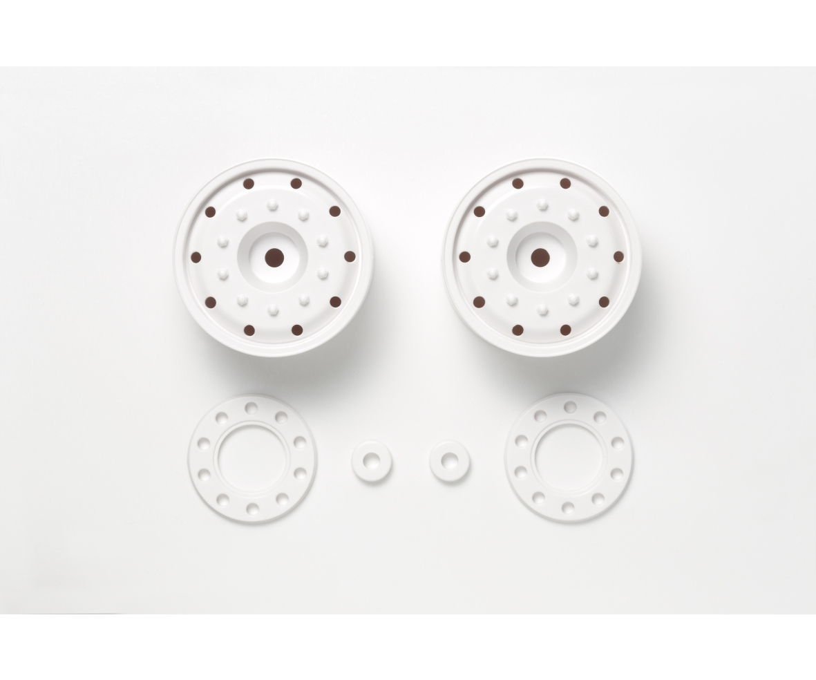 Tamiya 56543 1:14 Breitfelge vorn 30mm (2) weiss 300056543