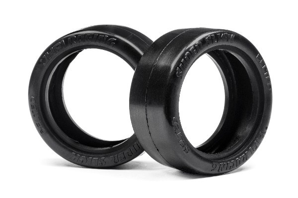 HPI Pro Slick Reifen 26mm (Belted/2St) 4415 - Abbildung 1