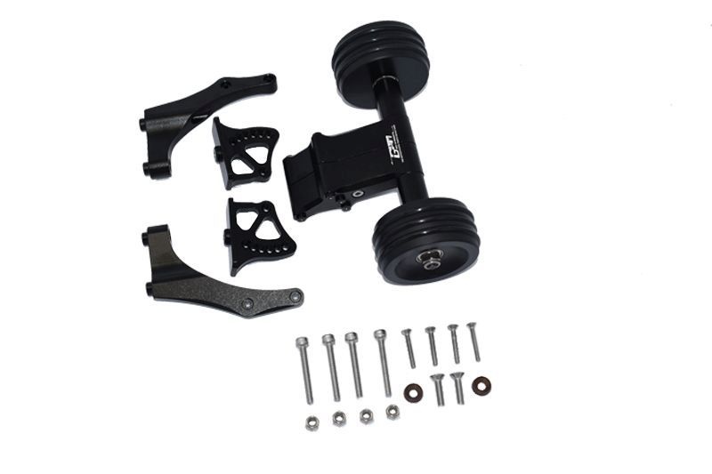 GPM Alu Wheelie Bar mit Spoilerbefestigung schwarz ARRMA Kraton, Outcast 8s MAKX040RBK