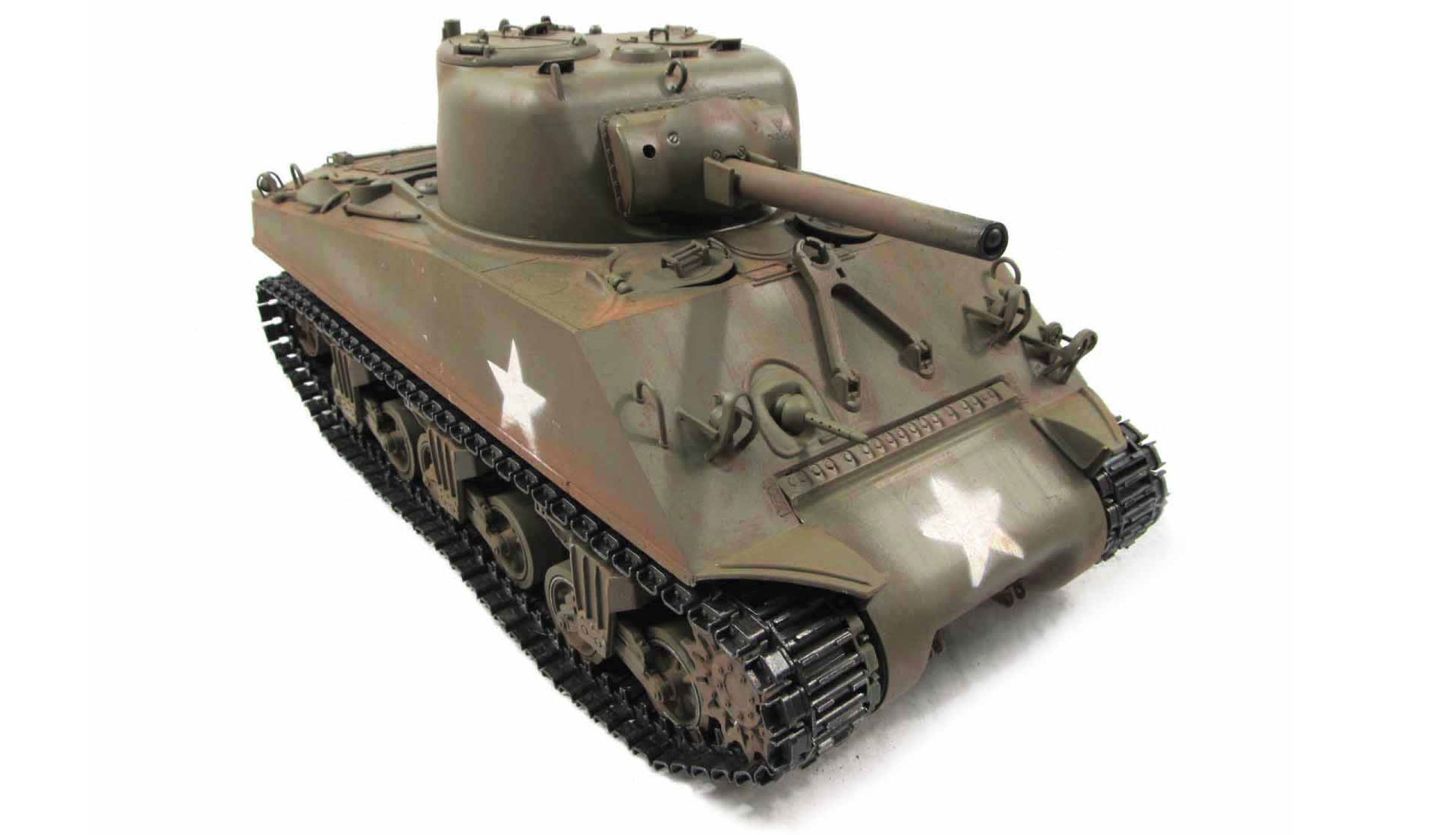 Amewi M4A3 Sherman Professional Line III Metal Panzer Army Green RTR Sound/Schuss 23084 - Abbildung 5