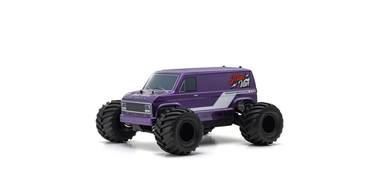 Kyosho MAD VAN FAZER MK2 Purple 4WD 1:10 Readyset 34412T2B