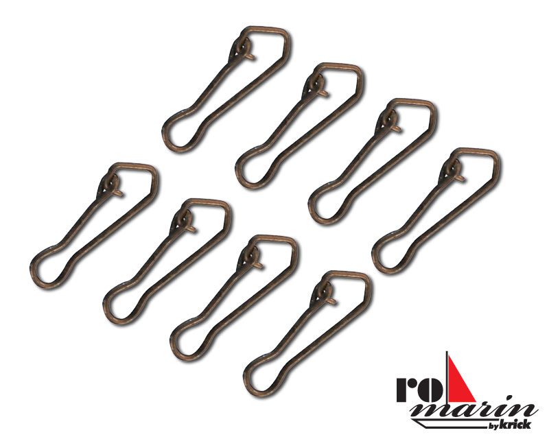ROMARIN Karabiner für Schotleinen (VE8) RO1759
