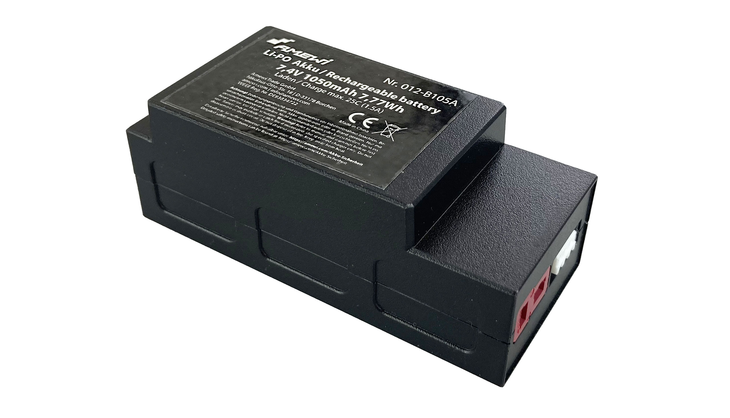 Amewi LiPo Akku 2S 7,4V 1050mAh Hyper Go B105A