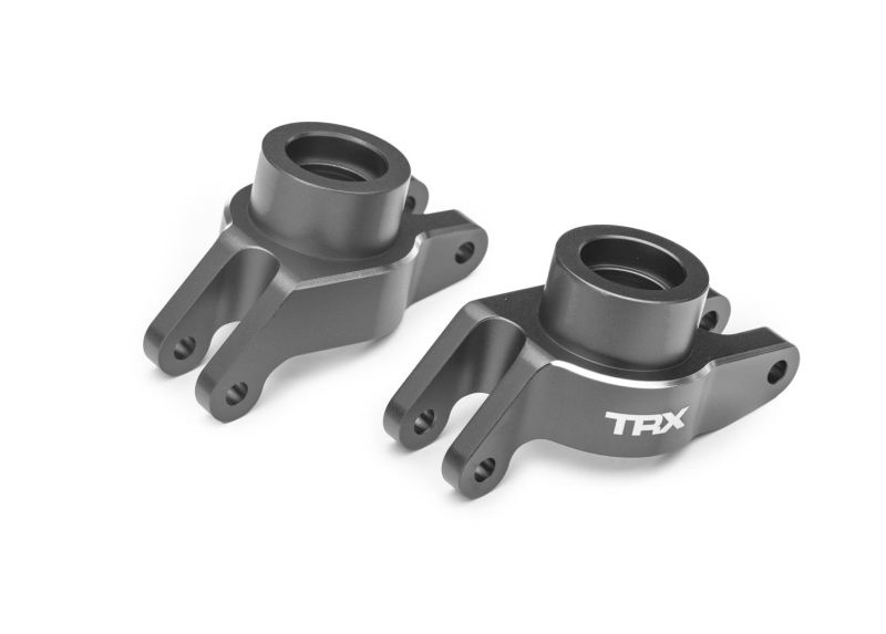 Traxxas Radträger hi Aluminium grau (2) MAXX + MAXX SLASH 10252-GRAY