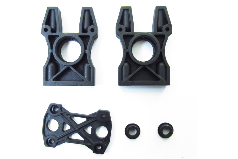 LRP S8 Rebel BX Mitteldifferential-Halter Plastikteile