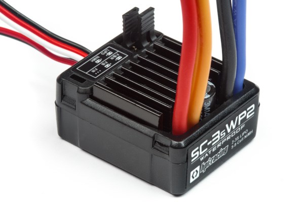 HPI SC-3SWP2 WATERPROOF ESC WITH T-PLUG 120075