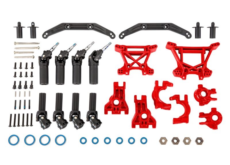 Traxxas Outer Driveline & Suspension Upgrade Kit extreme heavy duty 9080R