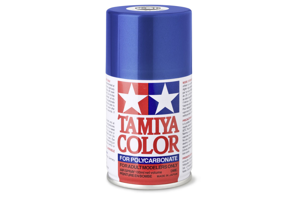 Tamiya Color Lexan Spray Farbe PS-16 Metallic Blau PS16 Blue 100ml 300086016