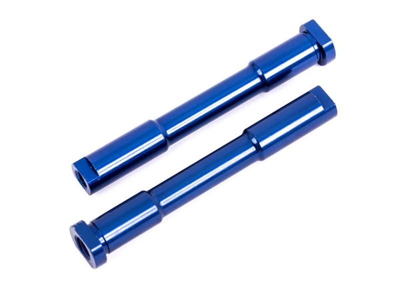 Traxxas Lenkarm-Steher Lenkung Alu blau eloxiert 9525