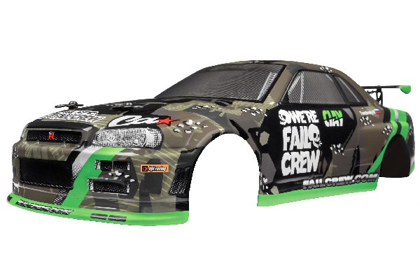 HPI FAIL CREW NISSAN SKYLINE R34 GT-R BODY (150MM) 120166