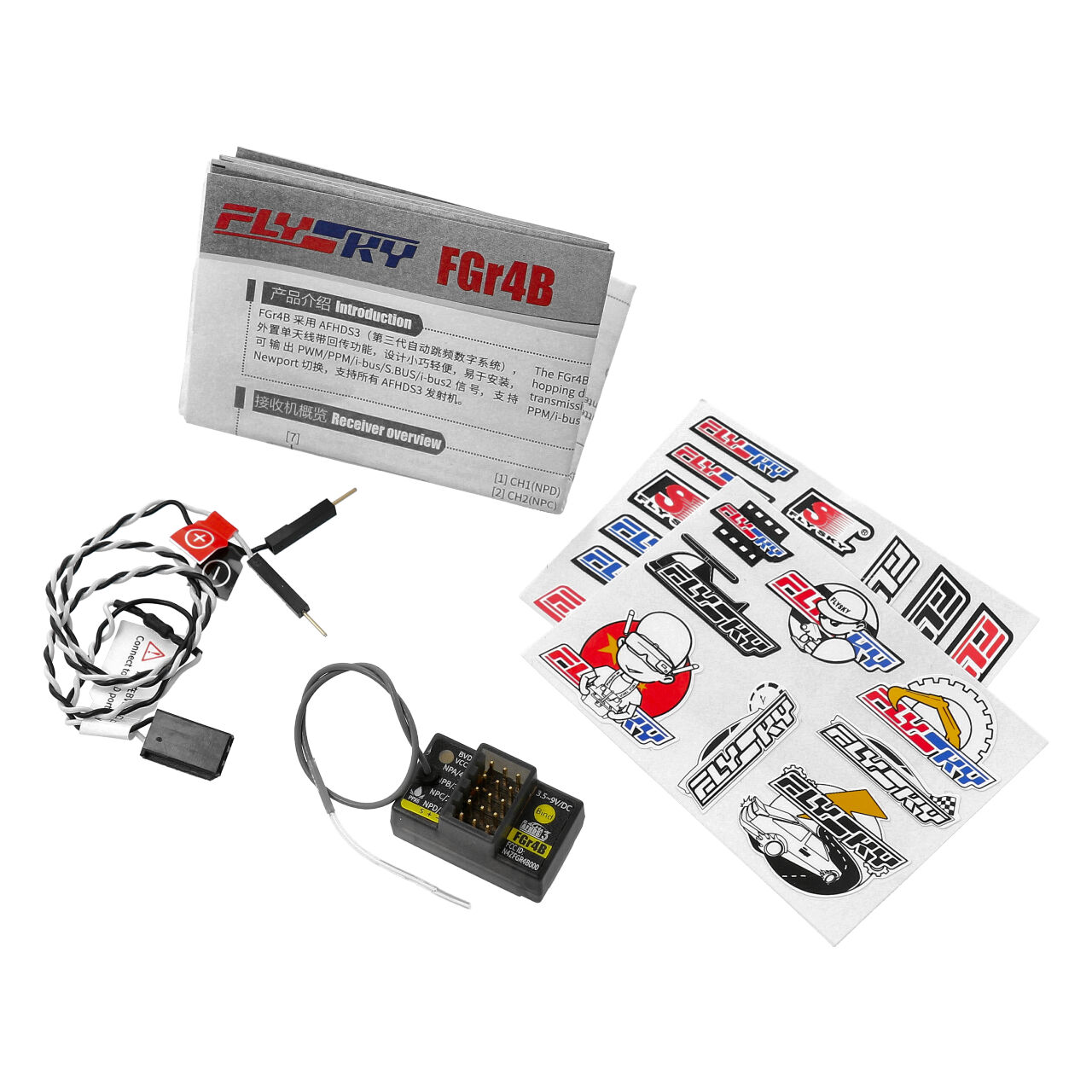 Flysky FGr4B Empfänger FS010 - Abbildung 2