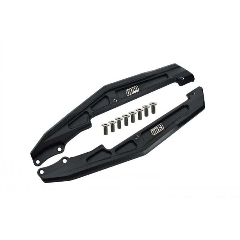 GPM Alu Nerf-Bars für Chassis schwarz Losi Mini-T 2.0 LM014BK