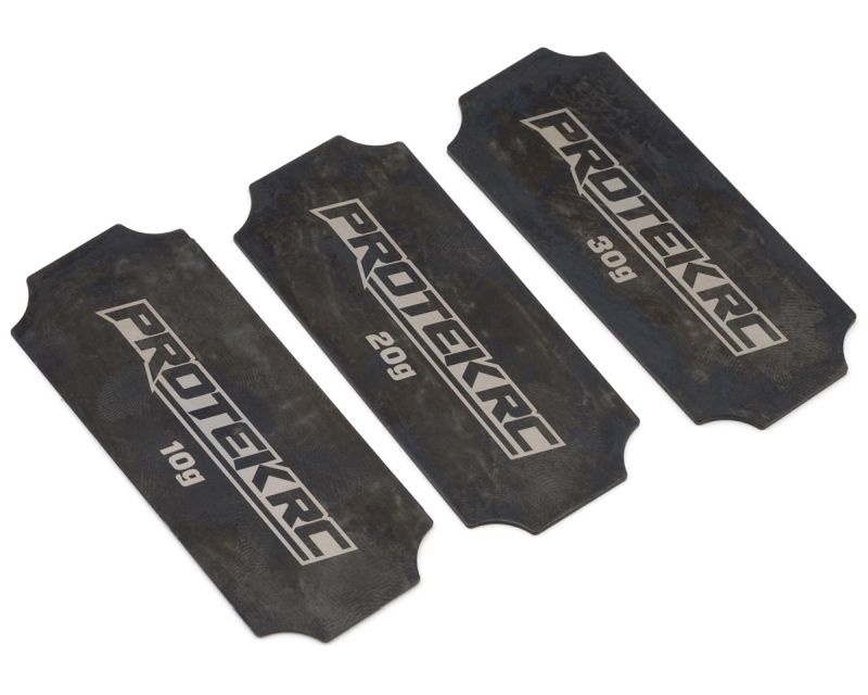 ProTek RC Akku-Zusatzgewicht-Set für Spencer Rivkin Edition Akku (10, 20 & 30g)