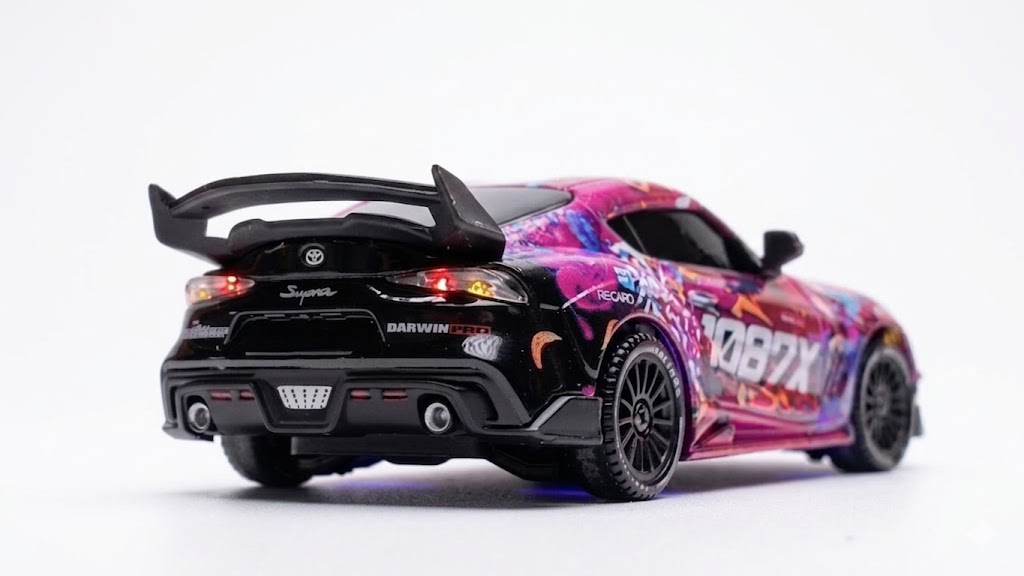 Absima 1:43 4WD Drift/Race Car SUPRA RTR - 1087X pink 10041 - Abbildung 2