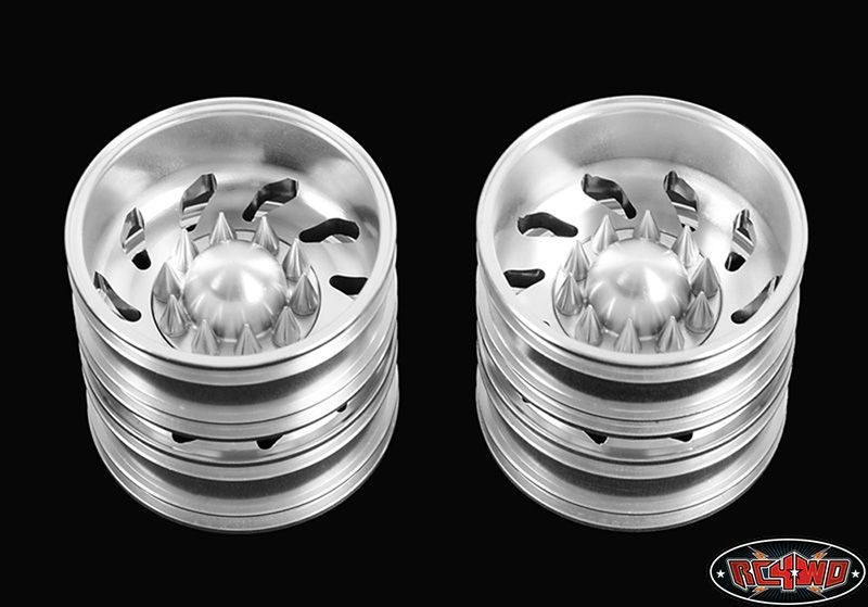 RC4WD Force Directional Semi Rear Wheels w/Spiked Caps Z-W0148