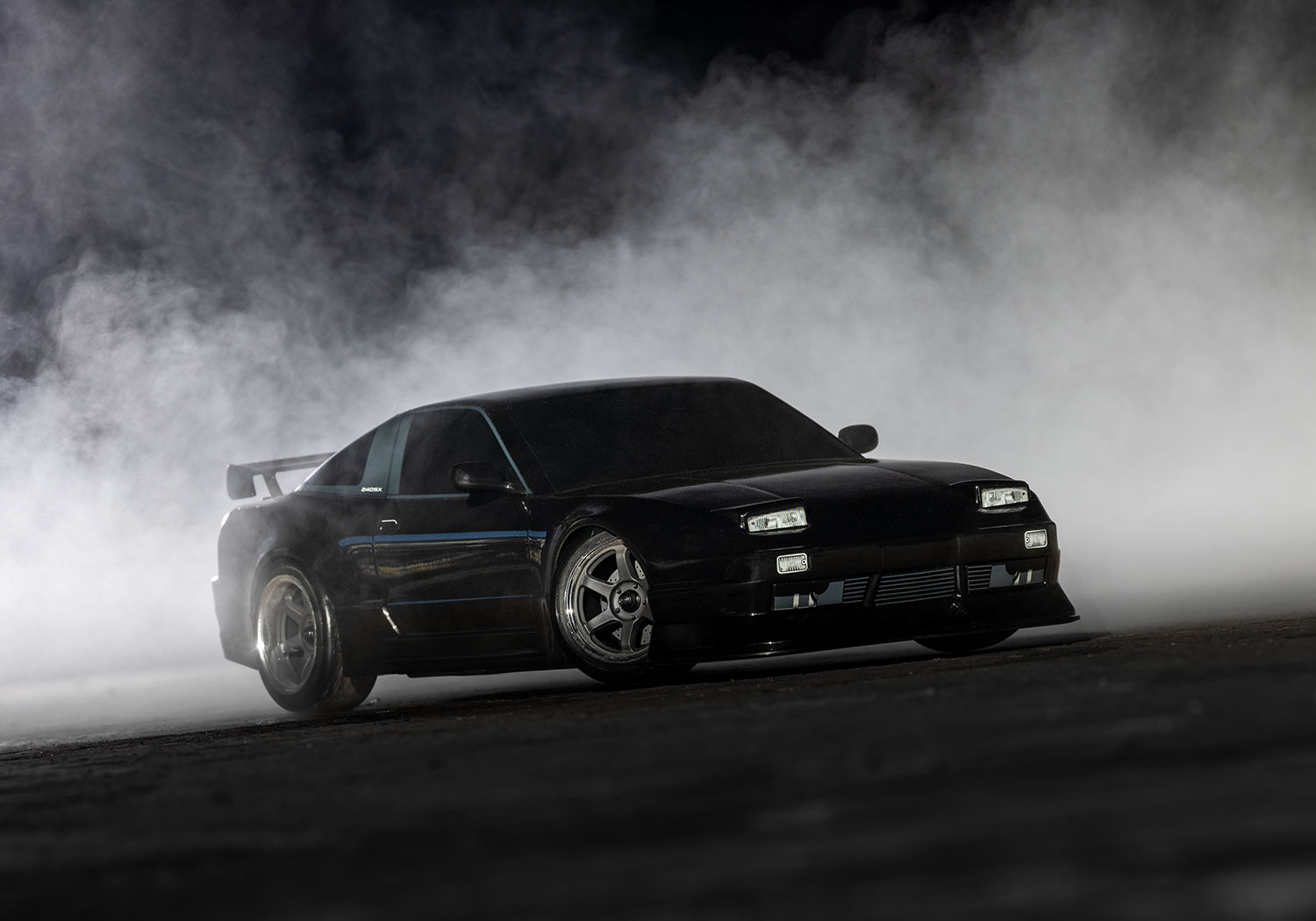 Traxxas 4-TEC Nissan 240SX schwarz 1/10 Drift RTR Brushed ohne Akku/Ladegerät 105247-4-BLK - Abbildung 10