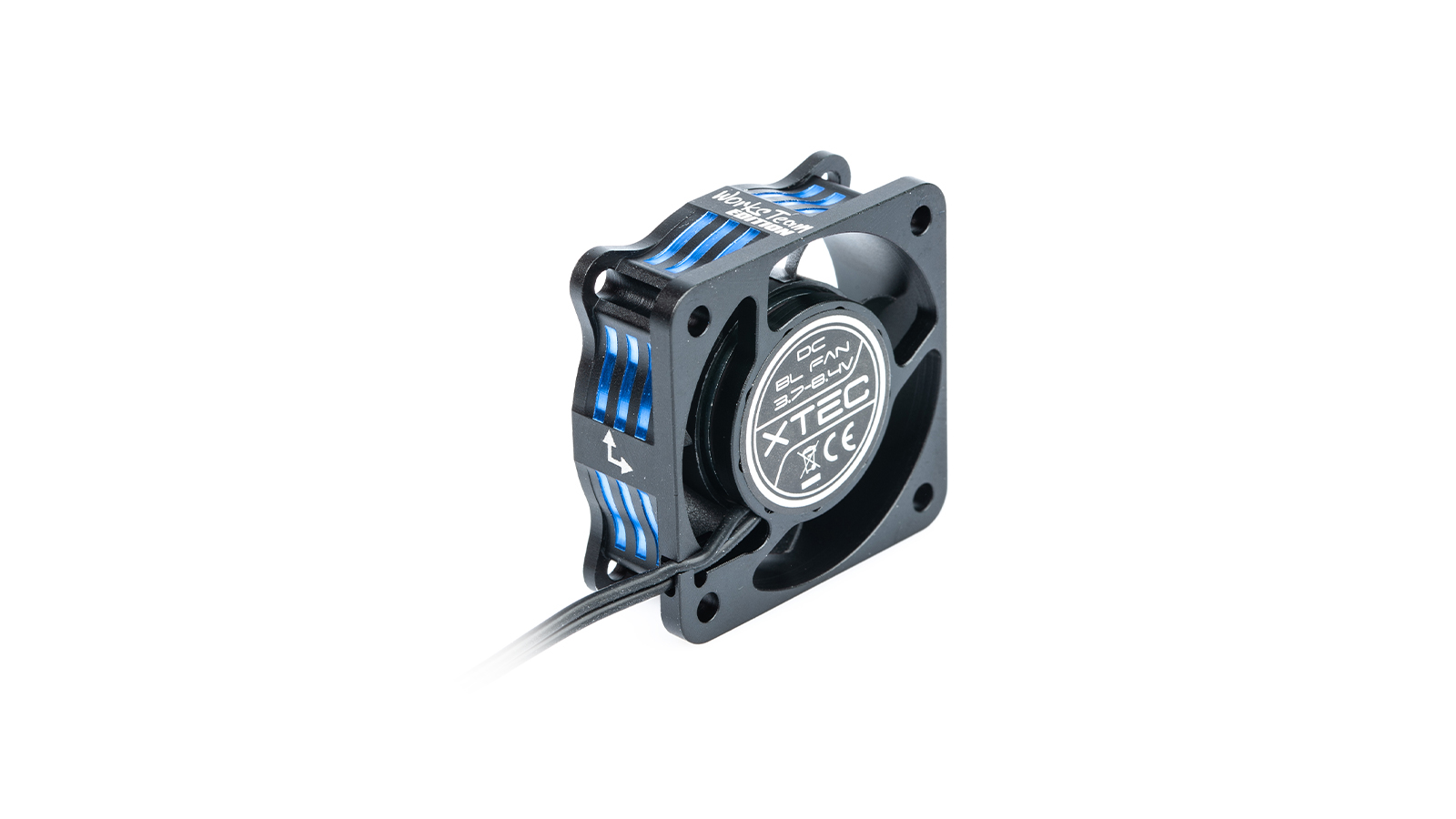 LRP WorksTeam Aluminium SuperHighRev. Motorlüfter 40x40x15mm 1S / 2S Empfängerstecker