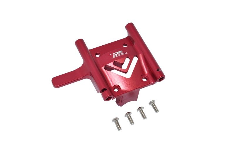 GPM Alu Diffabdeckung mitte rot ARRMA Infraction, Limitless 6s MAI038AR