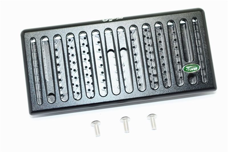 GPM Alu Grill Schutzgitter vertikal schwarz Traxxas Traxxas4 Defender