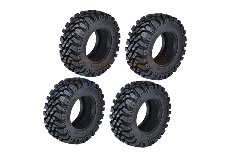 GPM High-Grip-Reifen 1.33 mit Einlagen 64x24mm (4) Traxxas-4M, SCX24