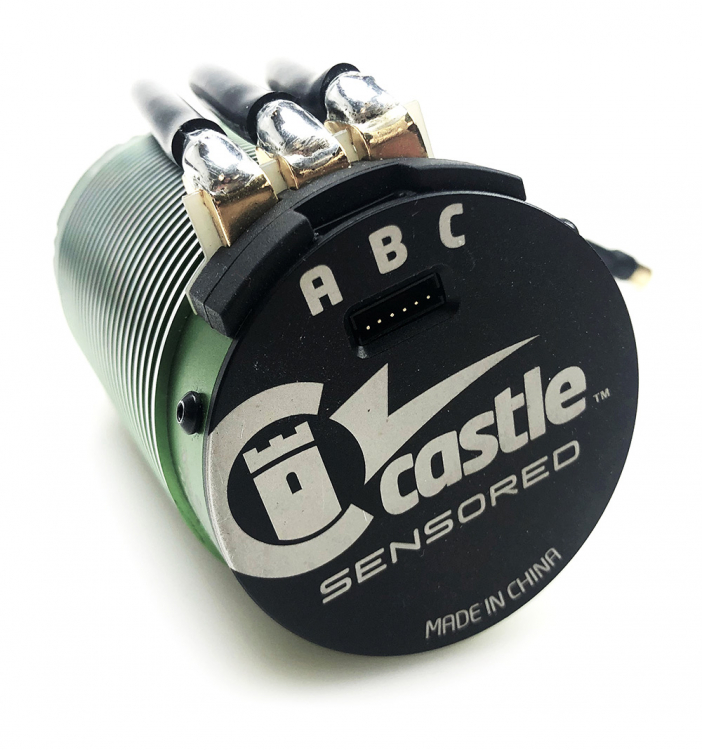 Castle Brushless Motor Sensored Inrunner 4-pole 2028-800KV 1/5 060-0064-00