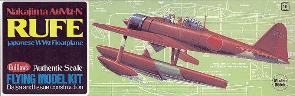 Guillow Nakajima A6m2-N Rufe Balsabausatz 507