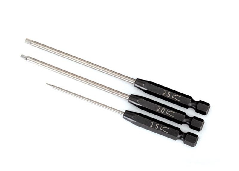 Traxxas 8715 Speed-Bit Set, Innensechskant Gerade 3teilig 1/4Zoll