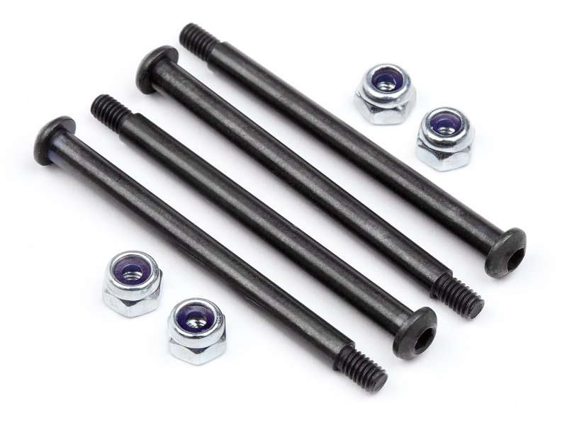 HPI Schwingenstifte ohne E-Clip Set (Savage XS) 106712