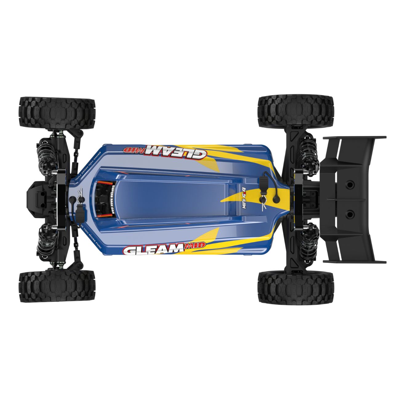 UDI R/C UD1204 GLEAM Pro 1/12 4WD Brushless Buggy Blau - Abbildung 3