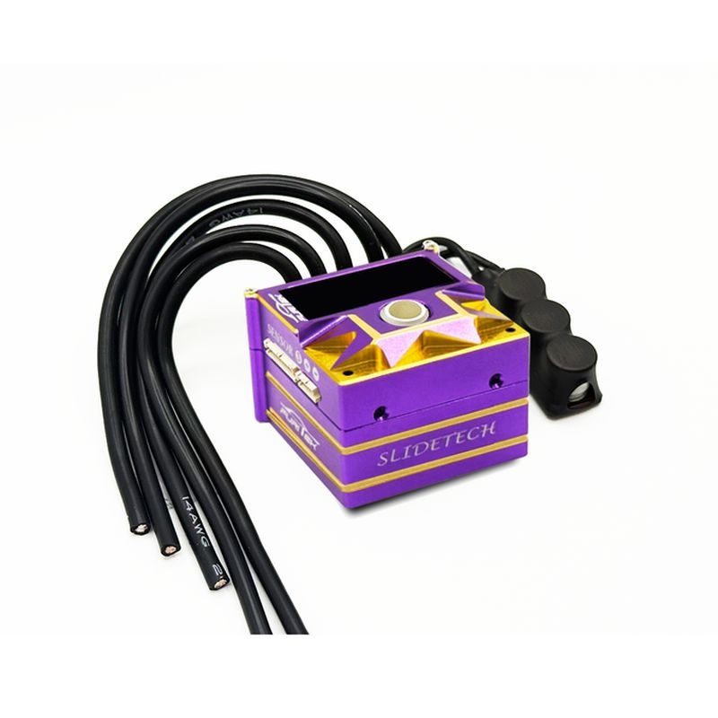 FURITEK Slide Tech Regler sensored OLED / Royal Purple Edition für 1/10 Drift & Stock Racing FUR-2651