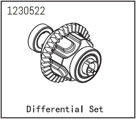 Absima Differential komplett 1230522