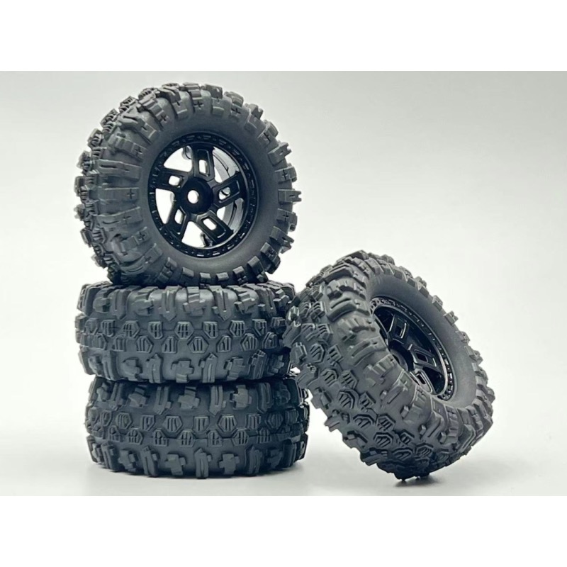 Hobby Plus 1.2" Wheel Set "Mudder-Competition" 60mm (4) 240396